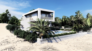 Kolan - villa urbana con piscina
