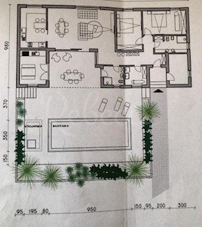 Terreno edificabile, progetto, permessi per una casa con piscina, collegamenti, vicino a Pola