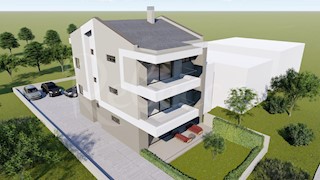 Appartamento al 1° piano, 72,20 m2, 2 camere, parcheggio, vicino al mare, Valbandon, NUOVO