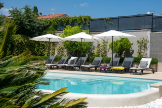 Casa indipendente con piscina, Liznjan
