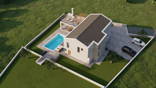 Terreno edificabile, progetto, 1300 m2, vicino a Barban