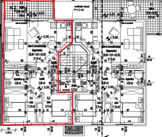 Appartamento al 2° piano, 69,96 m2, Valbandon, NUOVO