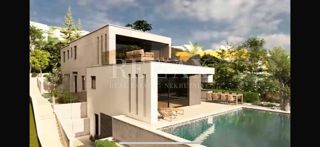 Lovran - villa di lusso con vista panoramica sul mare