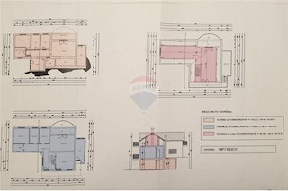 Konavli, Uskoplje, casa in pietra da ristrutturare con ampio giardino e vista mare