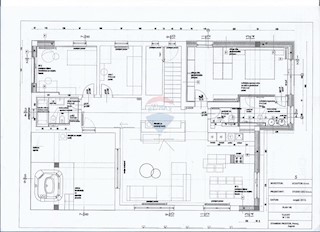 Appartamento Črnomerec, 175m2