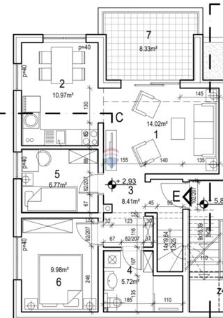 Istria, Valbandon – Appartamento Trilocale in Nuova Costruzione