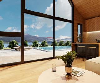 Ogulin, Lago Sabljaci | Progetto di sviluppo con due case moderne con piscina