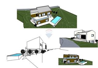 Terreno edificabile Sošići, Kanfanar, 580m2