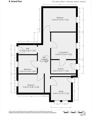 Appartamento Marinići, Viškovo, 69,30m2