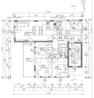 Appartamento Sigečica, Trnje, 102m2