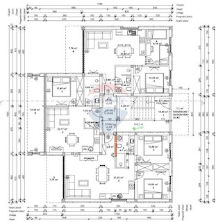 Appartamento Žminj, 63,78m2