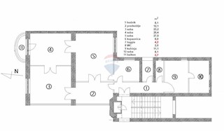 Appartamento Donji grad, Donji Grad, 120m2