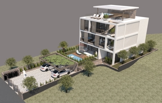 Appartamento con due camere da letto con arredamento di alta qualità al 1° piano, 97,15 m², Primošten