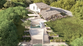 Pacco con un progetto di casa