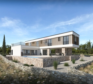 Villa in costruzione, Supljak, Primošten