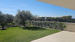 Immobili Istria, vendo appartamento al piano terra con vista mare, Novigrad-Cittanova