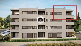 Appartamento moderno al terzo piano con due camere da letto in un edificio con ascensore