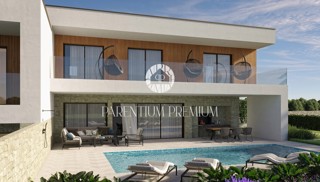 Villa di qualità con piscina riscaldata, mobili di design e incantevole vista sul mare