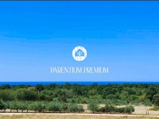 Terreno con permesso di costruire, progetto e vista panoramica sul mare