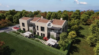 Moderno appartamento al primo piano con due camere da letto e giardino – vicino a Parenzo