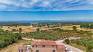 Istria, Parenzo - casa indipendente con splendida vista mare