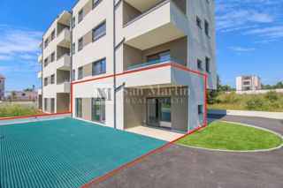 Parenzo, dintorni - appartamento al piano terra con giardino, in costruzione