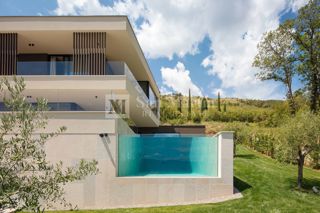 Labin, dintorni - casa lussuosa con una vista spettacolare