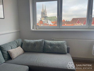 Centro - Amruševa: Appartamento trilocale con ufficio (107,87 m2) con terrazza e vista