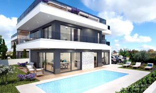 Villa moderna: tranquillo rifugio mediterraneo vicino a Poreč