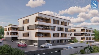 Istria, Poreč-Parenzo, appartamento di 53 m2 in un moderno edificio di nuova costruzione, 2 camere da letto