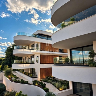 ABBAZIA - CENTRO, lussuoso appartamento con vista mare