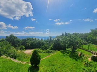 ABBAZIA - BREGI, terreno edificabile con vista mare