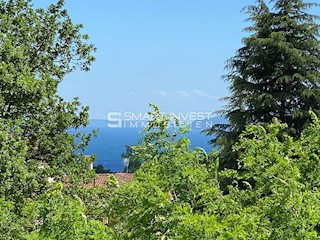 LOVRAN, Land plot of 9847 m2 with building permit and sea view