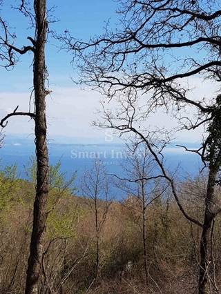 OPATIJA - VEPRINAC, Building land of 4.402 m2 with a sea view