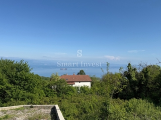 IČIĆI - POLJANE, terreno edificabile con splendida vista mare