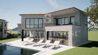 ISTRIA - PARENZO, Villa moderna in stile istriano in costruzione, in vendita