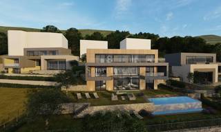 ABBAZIA, terreno con permesso di costruzione per villa con piscina (K2)