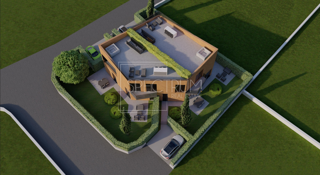 Zona Parenzo, nuovo edificio, appartamento con terrazza sul tetto