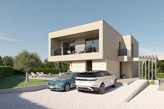 Parenzo, villa moderna con piscina