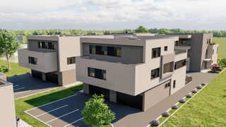 Velika Gorica, via Brinjska, appartamento con loggia e garage, 116,25 m2