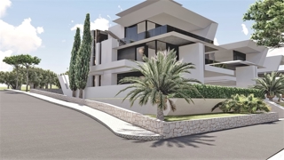 Njivice, appartamento duplex in un nuovo edificio con vista mare!