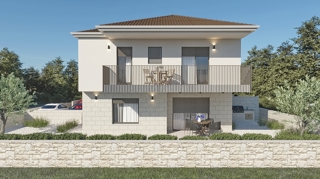 Zona Malinska, casa bifamiliare di nuova costruzione con piscina e giardino!