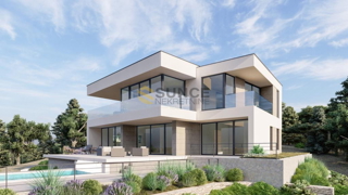 L'isola di KRK, una villa urbana di 328 m2 con vista panoramica sul mare!