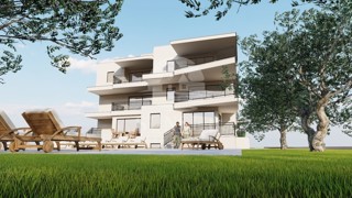 UMAGO – APPARTAMENTO IN EDIFICIO MODERNO CON PISCINA ESTERNA RISCALDATA, PIANO TERRA