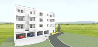 Istria, Pola, Monvidal, appartamento 1° piano 65m2, 2SS+DB, NUOVA COSTRUZIONE #vendita