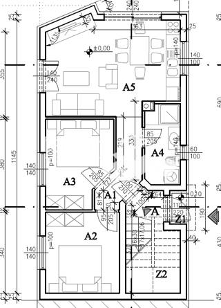 Istria, Pola, Šijana, appartamento 59m2, 2SS+DB, giardino 50m2, parcheggio, NUOVO!! #vendita