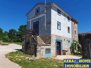 KOP-730, Višnjan – Circostante (2 km), Casa in Pietra Istriana alla Fine di una Fila, circa 70 m2