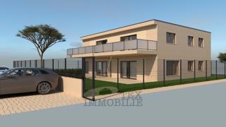 Appartamento con 2 camere da letto e giardino privato di 100 m²