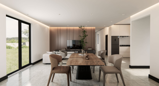 Appartamento con giardino e tre camere - B