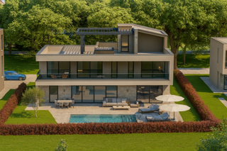 Nuova villa di lusso vicino a Parenzo 